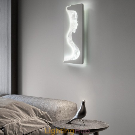 Indoor Lovely Girls Facing left Right Wall Light Indoor Lovely Girls Facing left Right Wall Light