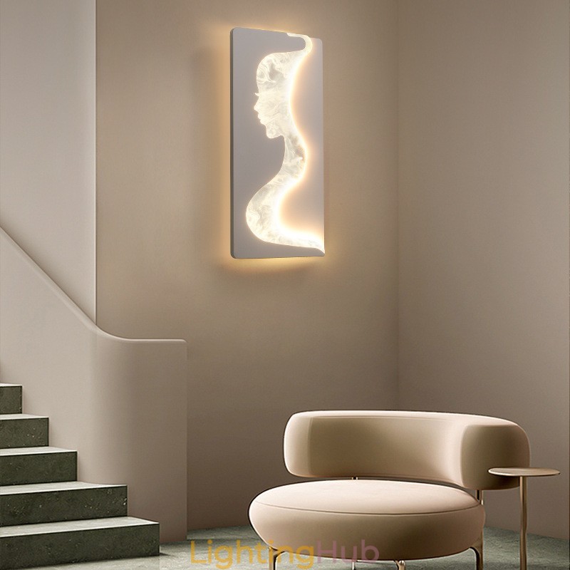 Indoor Lovely Girls Facing left Right Wall Light