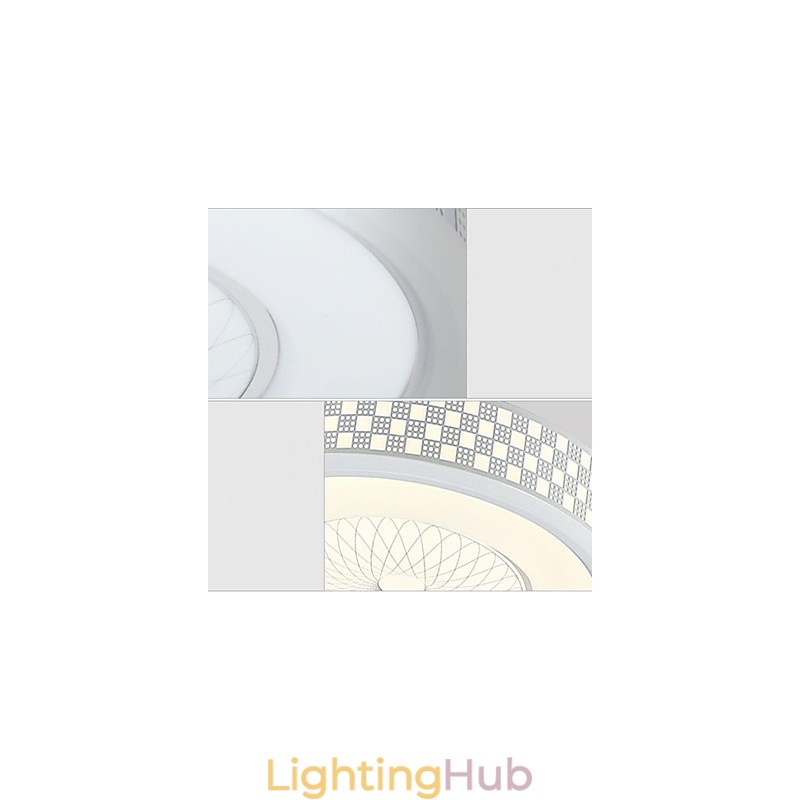 Modern Contemporary Metal Flush Mount