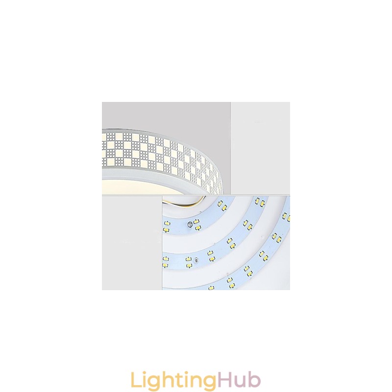 Modern Contemporary Metal Flush Mount