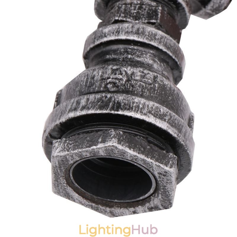 Vintage Retro Water Pipe Industrial Sconces Wall Lamp