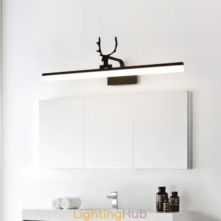 Antler Mirror Front Light Acrylic Wall Lamp Washroom Makeup Light Fixture Antler Mirror Front Light Acrylic Wall Lamp Washroom Makeup Light Fixture