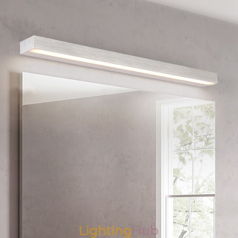 Modern Mirror Front Light Wall Lamp Acrylic Washroom Makeup Lighting