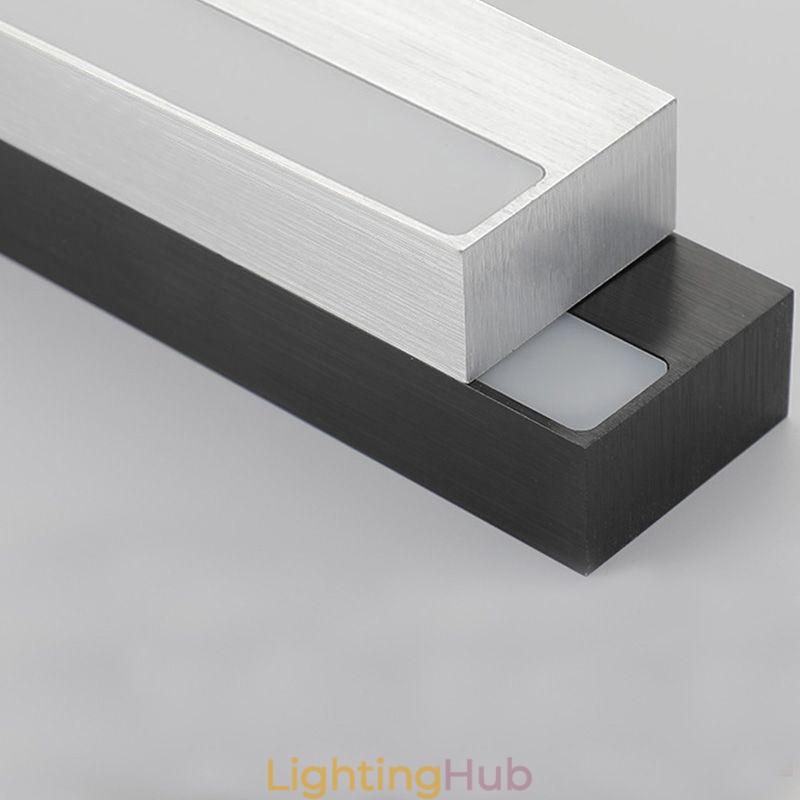 Modern Mirror Front Light Wall Lamp Acrylic Washroom Makeup Lighting