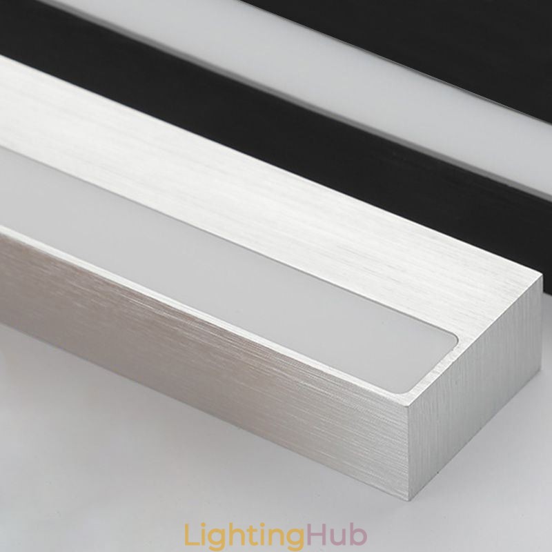 Modern Mirror Front Light Wall Lamp Acrylic Washroom Makeup Lighting