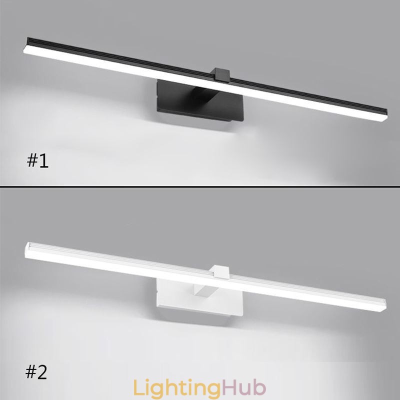 Contemporary Wall Lamp Mirror Front Light Acrylic Lighting Washroom
