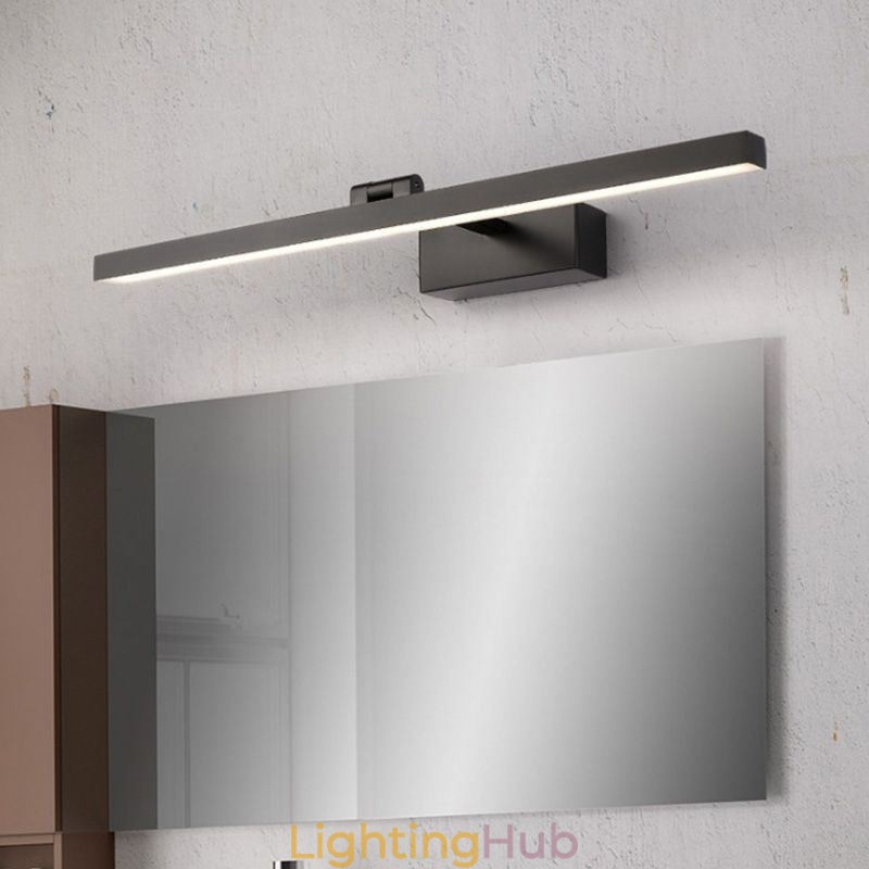 Nordic Style Mirror Front Light Angle Adjustable Wall Lamp Washroom