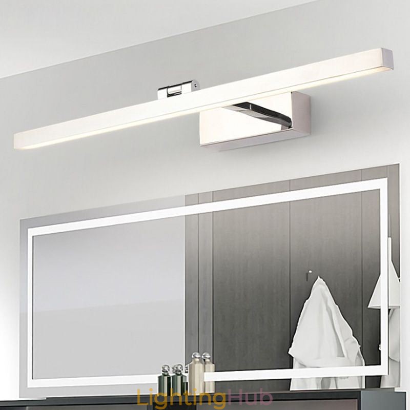 Nordic Style Mirror Front Light Angle Adjustable Wall Lamp Washroom