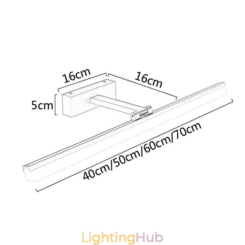 Sconce Lamp Modern Mirror Front Light Wall Lamp Washroom