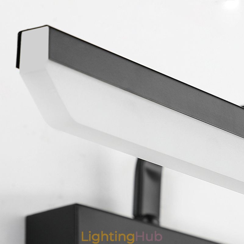 Modern Wall Lamp Mirror Front Light Angle Adjustable Washroom Makeup Light