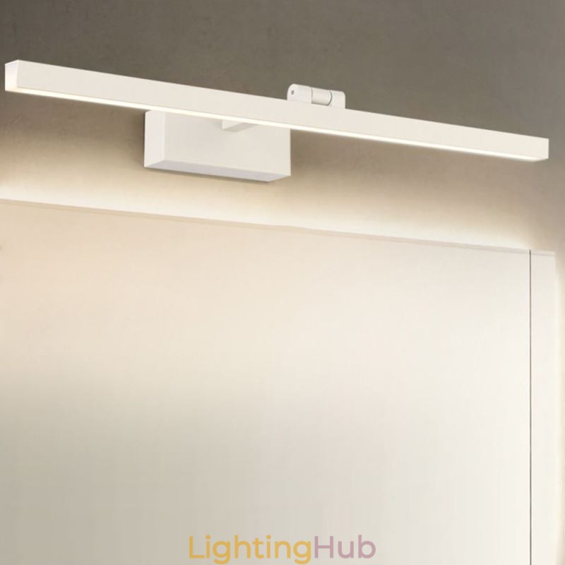 Nordic Style Mirror Front Light Angle Adjustable Wall Sconce Washroom