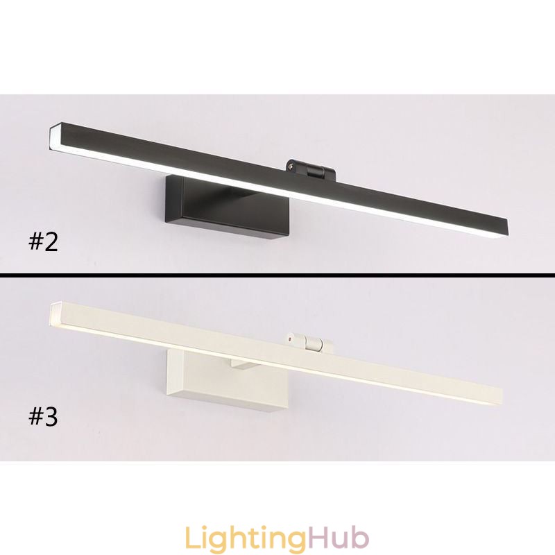 Nordic Style Mirror Front Light Angle Adjustable Wall Sconce Washroom