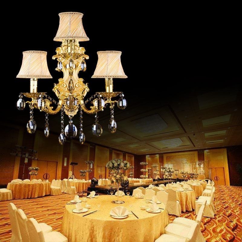 European Fashion Wall Lamp Luxurious Crystal Drop Wall Sconce Lighting