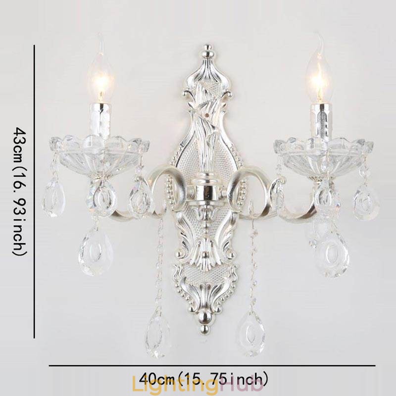 European Wall Lamp Crystal Wall Sconce Decoration Light Sconce Lighting