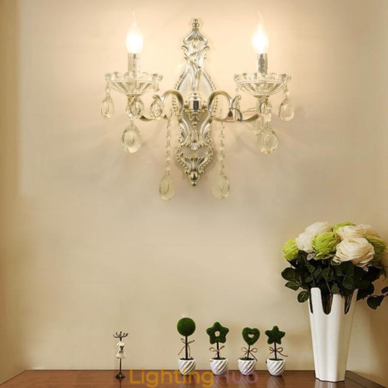 European Wall Lamp Crystal Wall Sconce Decoration Light Sconce Lighting