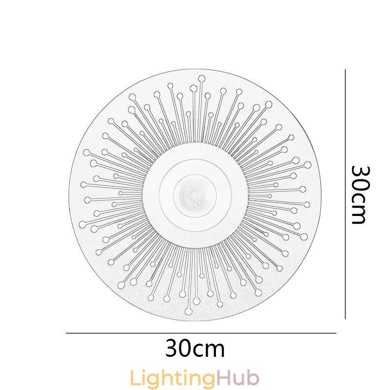 Wall Sconce Nordic Full Copper Hollow Round Wall Light