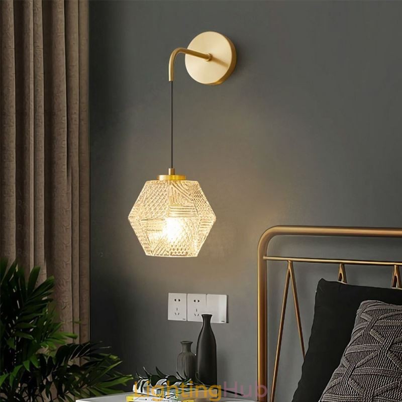 Modern Wall Light Creative Glass Wall Sconce Lamp