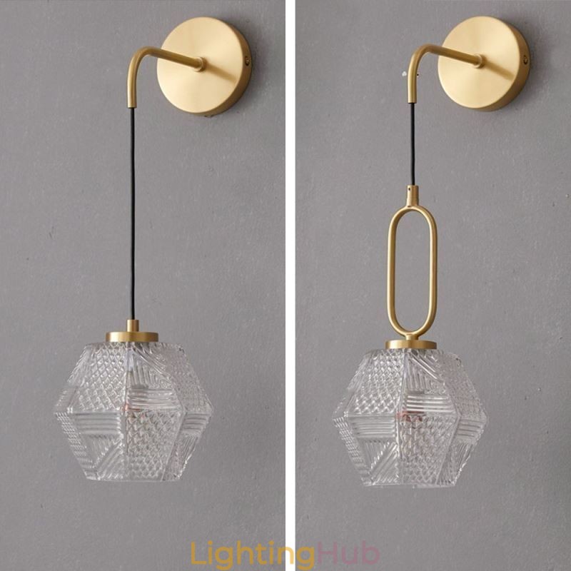 Modern Wall Light Creative Glass Wall Sconce Lamp