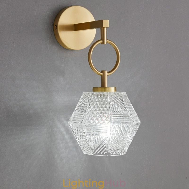 Modern Wall Light Creative Glass Wall Sconce Lamp
