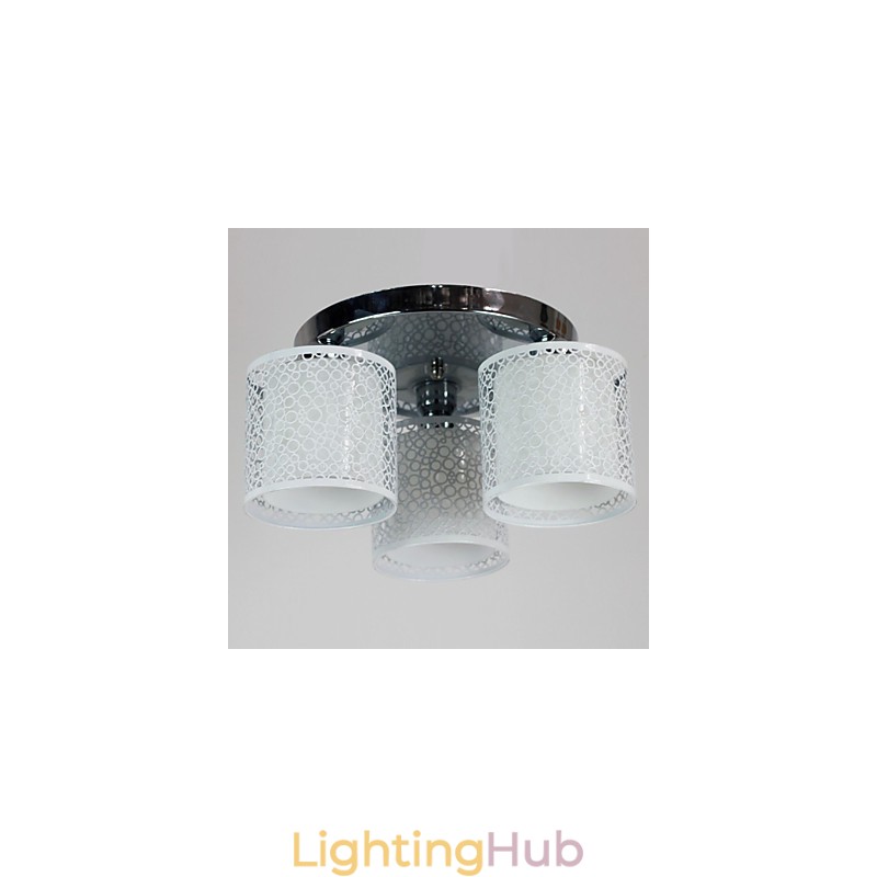 Modern Contemporary Painting Metal Flush Mount