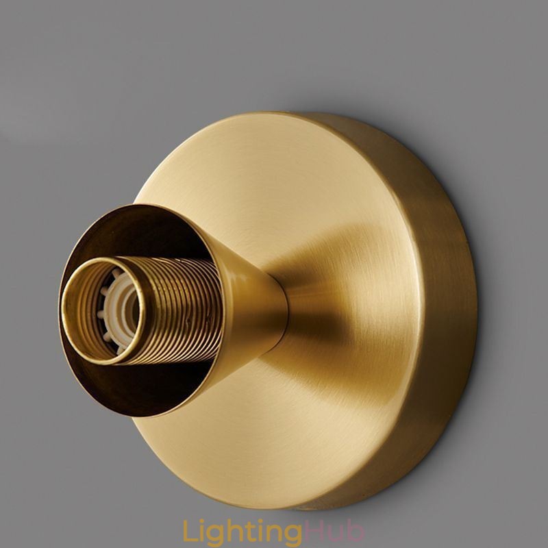 Modern Wall Lighting With Clear Glass Shade Brushed Wall Sconce Lighting