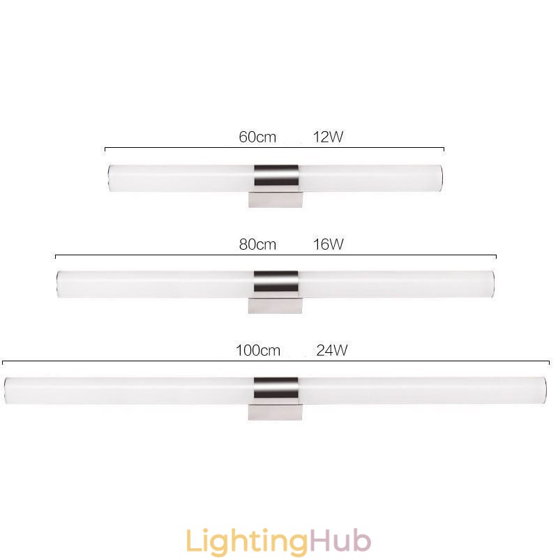 Mirror Light Stainless Steel Modern Wall Lamp Bathroom Lights Wall Sconce