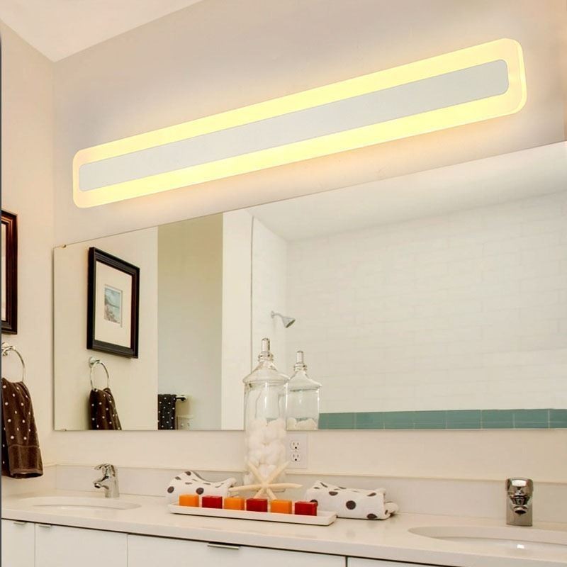 New Wall Mirror Light Modern Cosmetic Acrylic Wall Lamp Bathroom