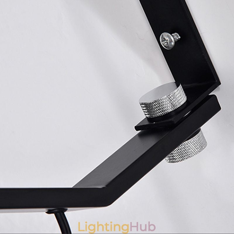 Single Rocker Arm Wall Light Bedside Reading Sconce Lamp
