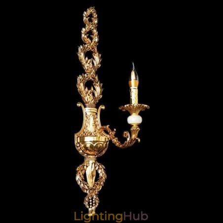 European Wall Lamp Luxurious Petal Wall Sconce Jade Decoration Lamp Bedside Lighting European Wall Lamp Luxurious Petal Wall Sconce Jade Decoration Lamp Bedside Lighting