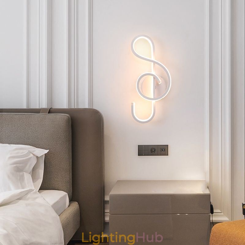 Wall Sconce Minimalist Acrylic Note Wall Light