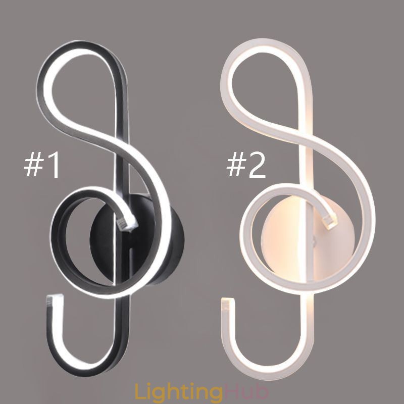Wall Sconce Minimalist Acrylic Note Wall Light