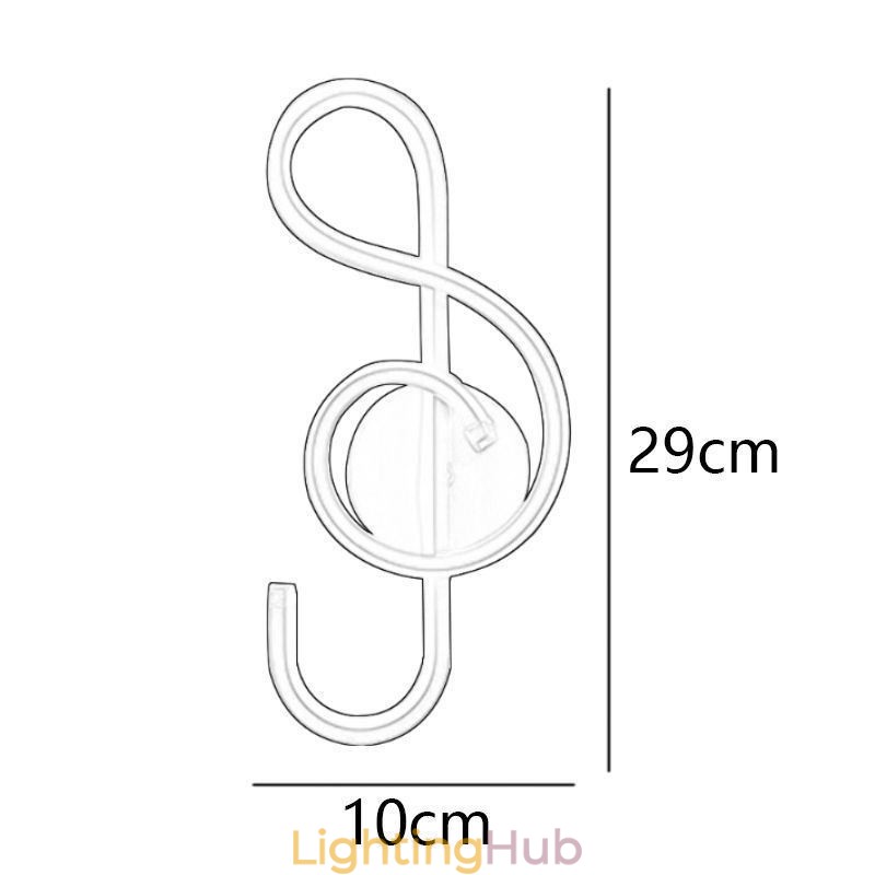 Wall Sconce Minimalist Acrylic Note Wall Light