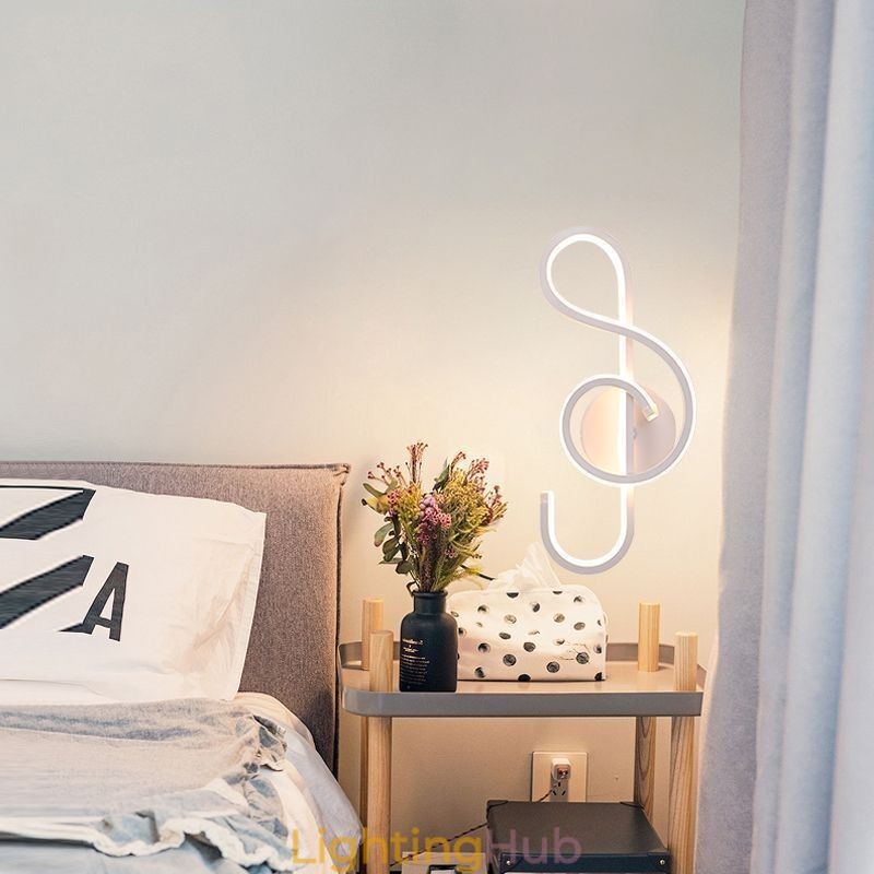 Wall Sconce Minimalist Acrylic Note Wall Light