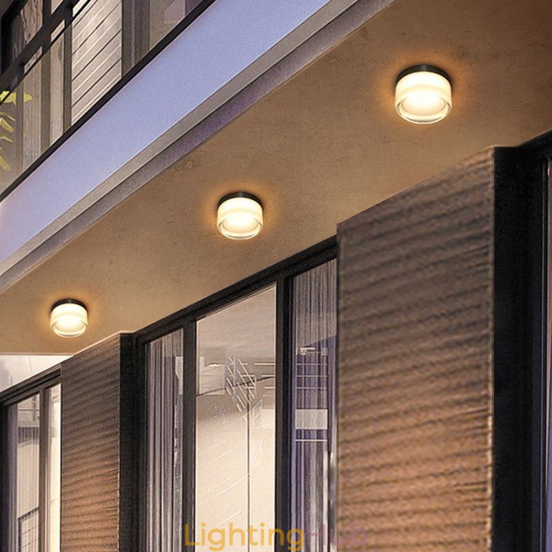 Wall Light Modern Minimalist Acrylic Single Head Round Wrought Iron Small Wall Sconce