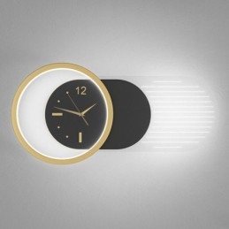 Wall Lamp Modern Minimalist Acrylic Wrought Iron Clock Wall Light