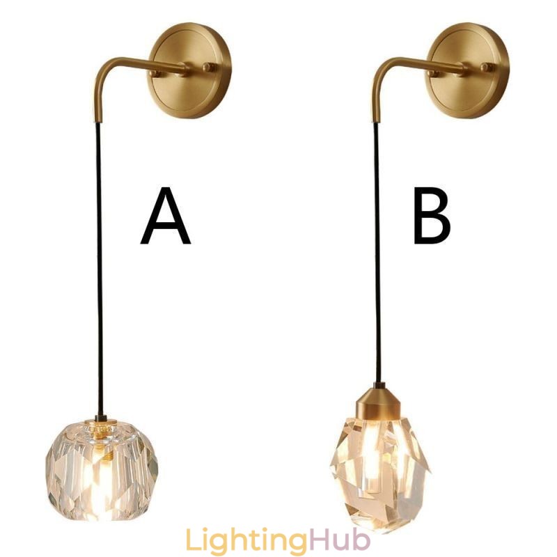 Modern Wall Light Creative Crystal Wall Sconce Lamp
