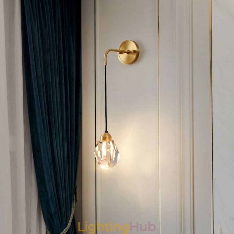 Modern Wall Light Creative Crystal Wall Sconce Lamp