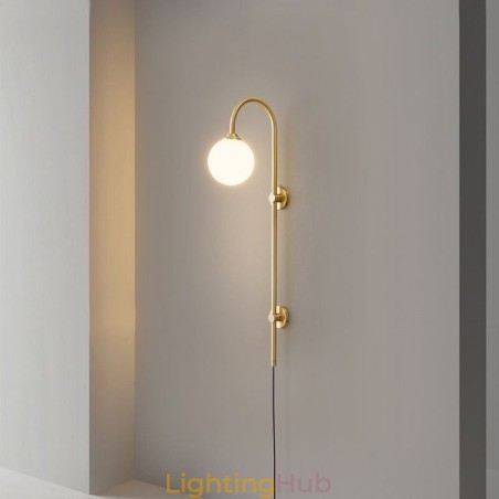 Modern Wall Sconce Brushed Gold Wall Light Modern Wall Sconce Brushed Gold Wall Light