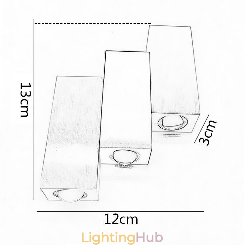 Modern Wall Lights Up And Down Wall Light Aluminum Wall Sconce