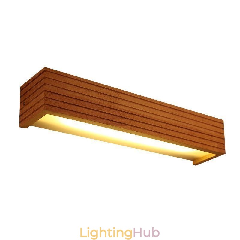 Japanes Style Wooden Wall Lamps Lamp Bathroom Home Wall Sconce