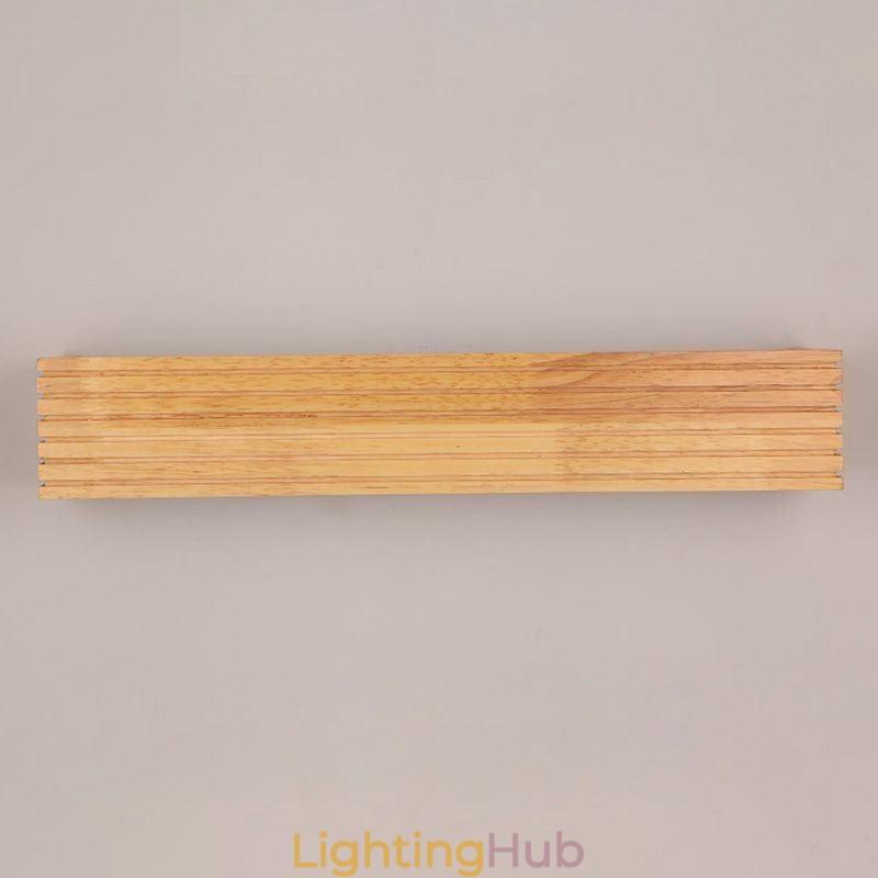 Japanes Style Wooden Wall Lamps Lamp Bathroom Home Wall Sconce