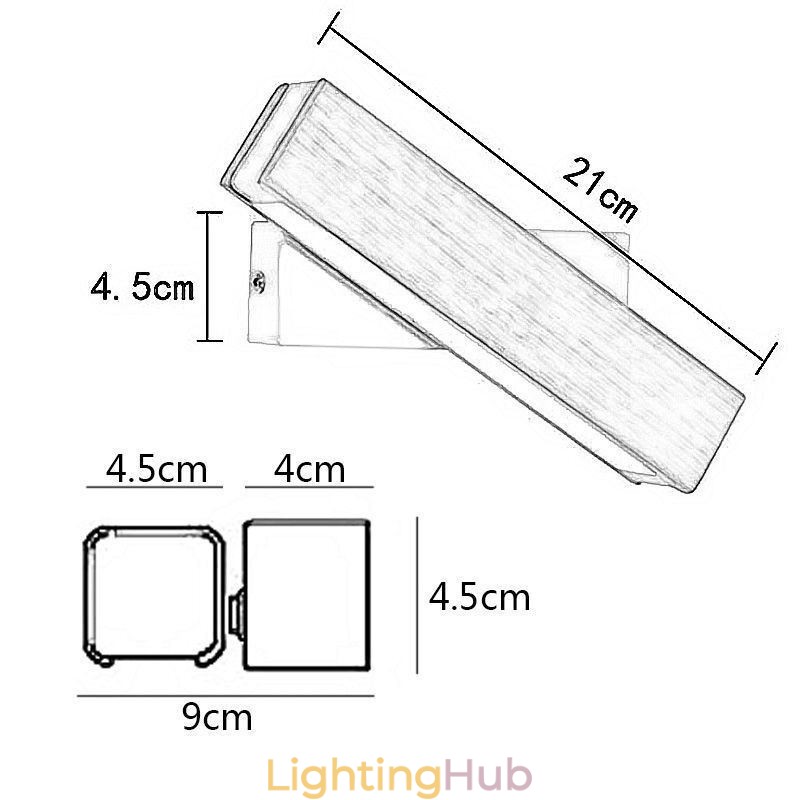 Europe Solid Wood Wall Lamp Bedside Wall Lighting Modern Simplicity Lamps