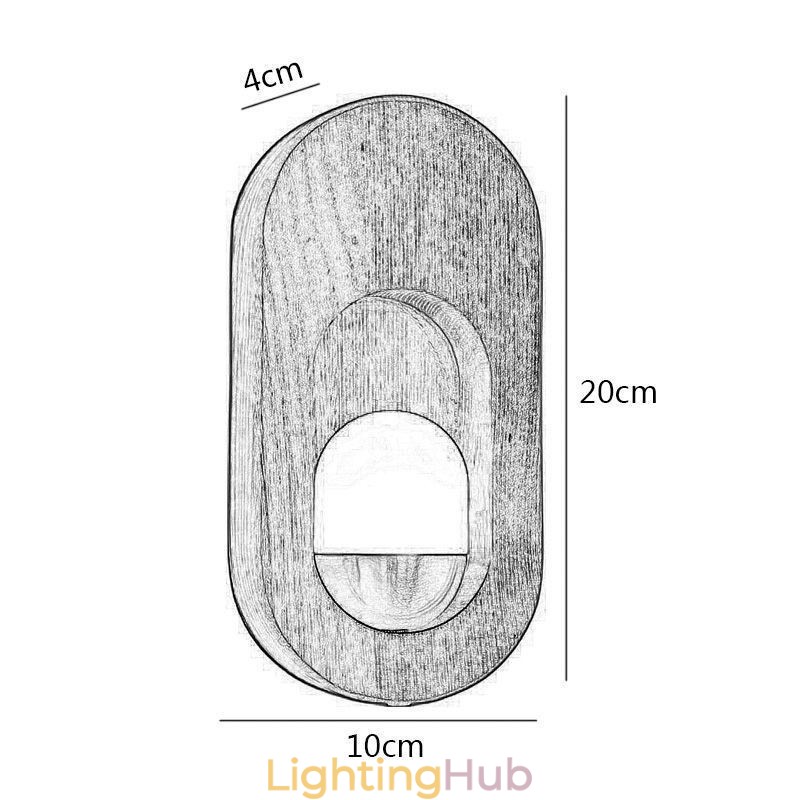 Japanese Decoration Wall Light Wood Wall Lamp Entrance Aisle