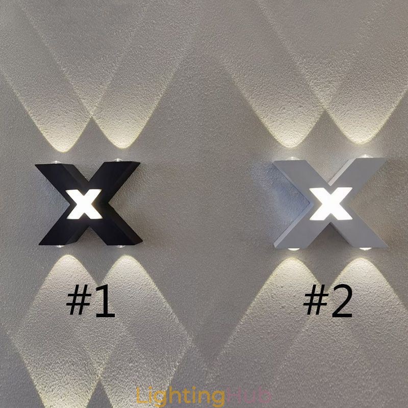Art Deco Wall Light Up Down Indoor Lighting Aluminum Wall Sconce