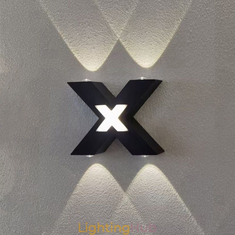Art Deco Wall Light Up Down Indoor Lighting Aluminum Wall Sconce