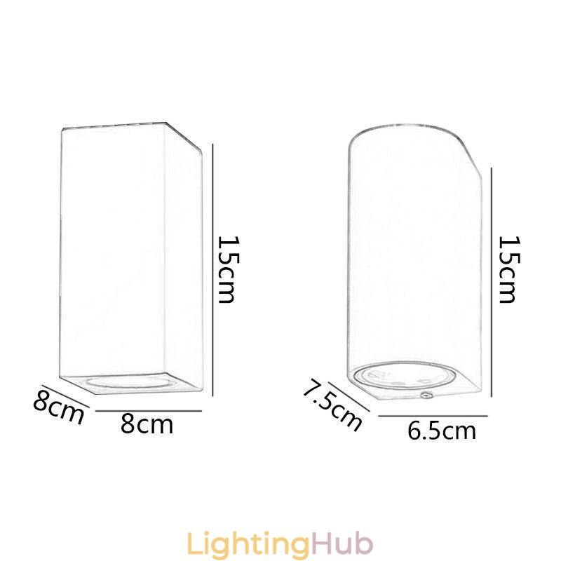 Wall Lamp Modern Simple Aluminum Indoor Art Wall Light