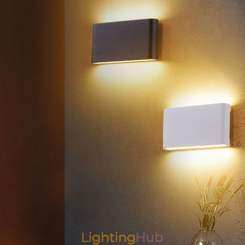 Wall Lamp Waterproof Modern Simple Aluminum Indoor Art Wall Light
