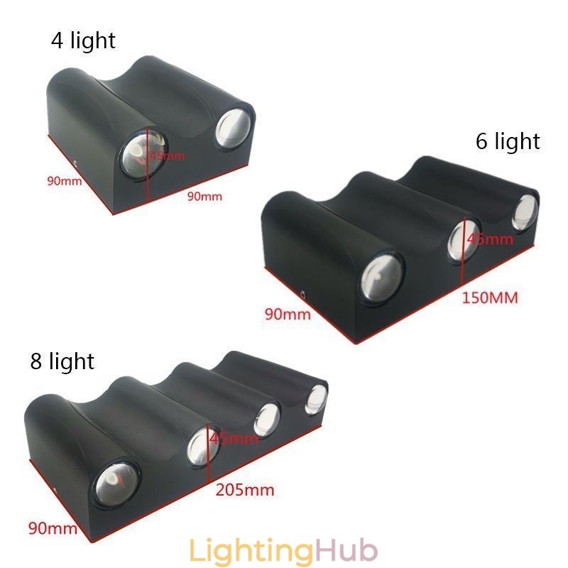 Wall Lamp Aluminum Balcony Surface Mounted Porch Light