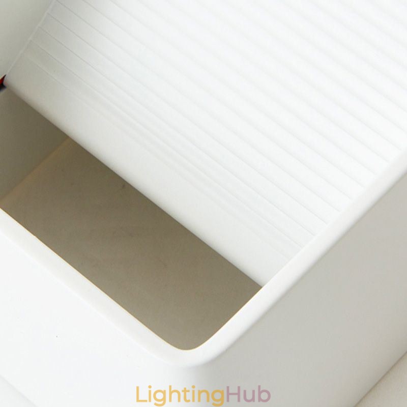 Wall Lamp Aluminum Balcony Surface Mounted Cube Porch Light