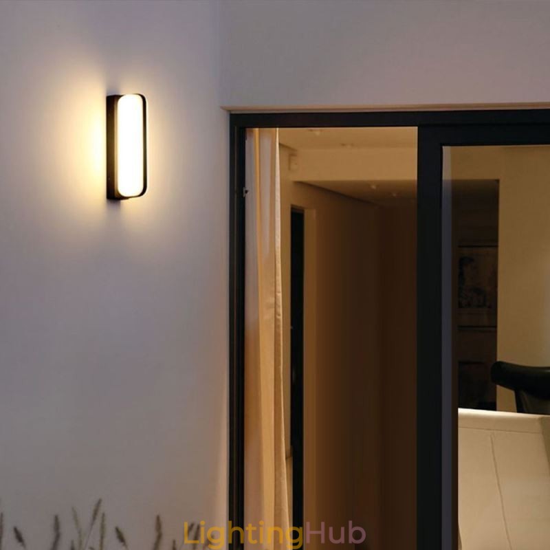 Wall Lamp Aluminum Waterproof Wall Light Stair Bathroom Corridor